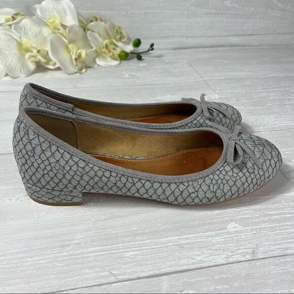 Athena Alexander Womens Embossed Ballet Flats size 7 - Picture 5 of 6